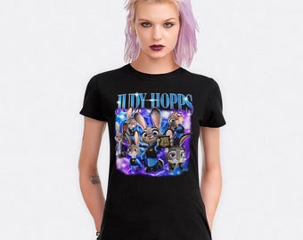 Judy Hopps Zootopia T-Shirt, Men's Women's Sizes (ZTP-506771)