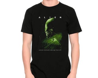 Alien X-ray T-shirt / Xenomorph Anatomy 100% Cotton Tee / Men's