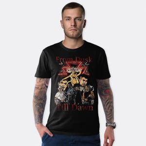 From Dusk till Dawn T-Shirt, Men&#39;s Women&#39;s Sizes (MOV-47580)