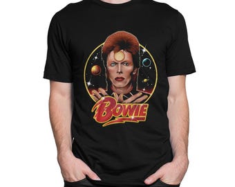 David Bowie Starman T-Shirt, Men's Women's Sizes