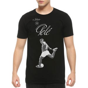 Camiseta de fútbol de Pelé, tallas para hombre y mujer (PEL-44850)