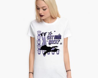 Camiseta Olivia Rodrigo "Get Him Back", tamanhos masculino e feminino (LVR-67887)