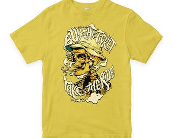 Fear and Loathing in Las Vegas Buy the Ticket Take the Ride T-Shirt, Men's Women's Sizes (MOV-82672)