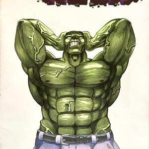 Hulk Sketch Cover