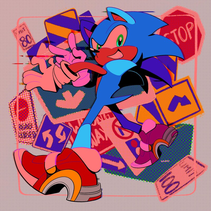 Sonic Adventure 2 Poster Etsy