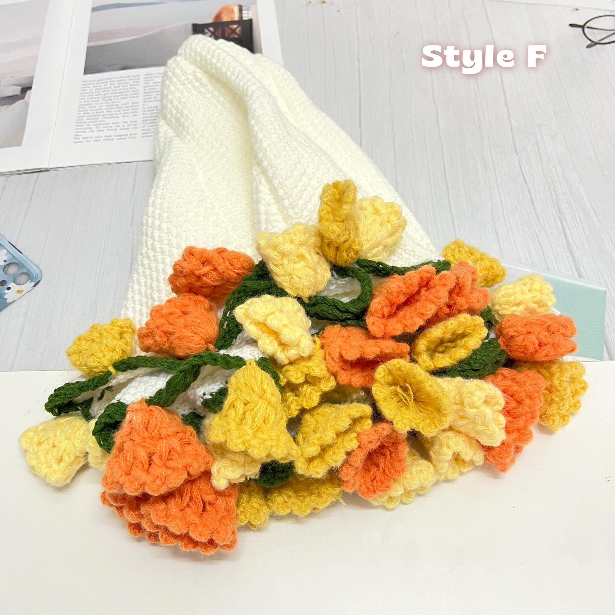 特定の方専用です。花束ブランケット　すずらん かぎ針編み すずらんの花束ブランケット ひざ掛け 枯れない花束