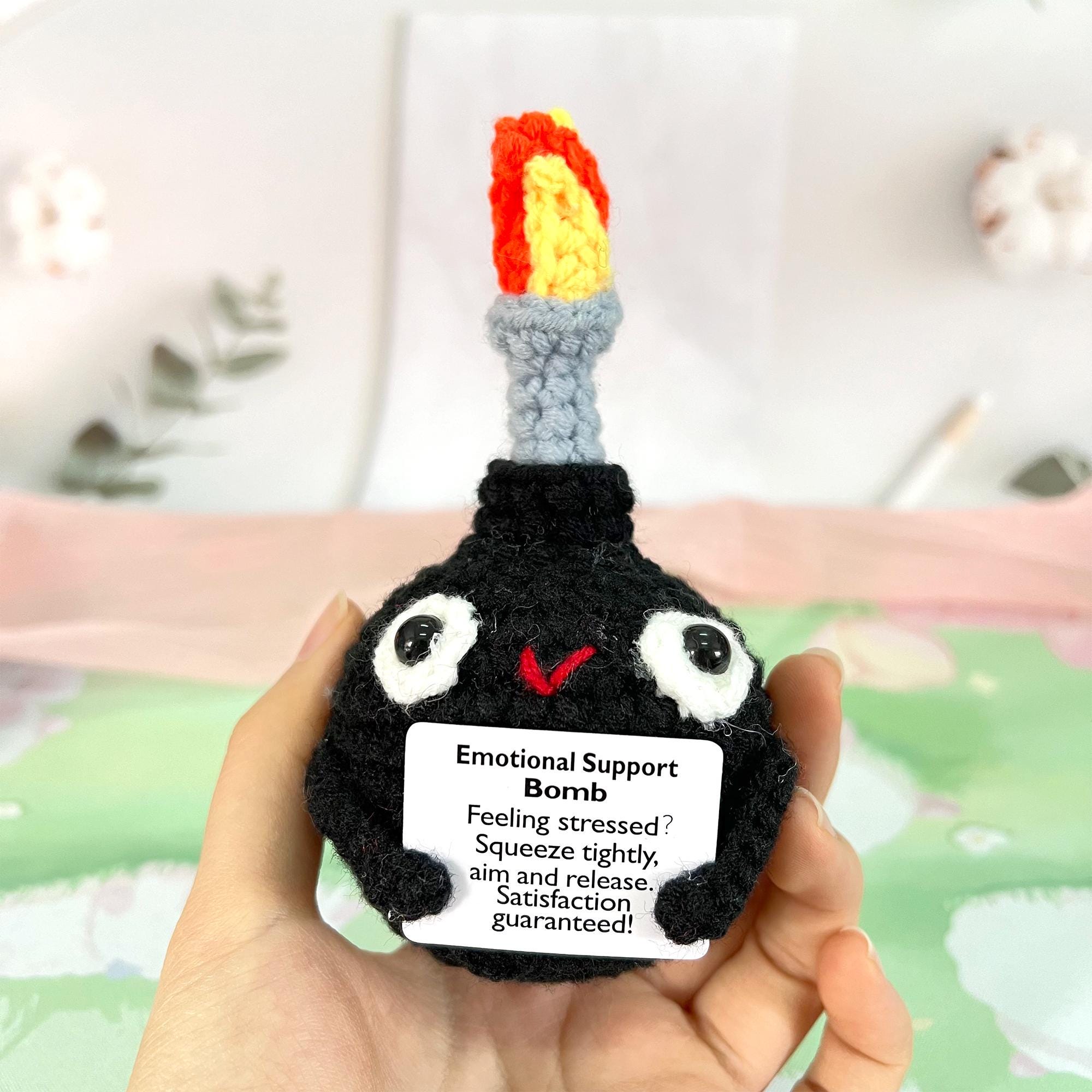 Crochet Bomb Pattern PDF PATTERN ONLY - Crochet Bomb Pattern, F-bomb Plush, Video Tutorial ...