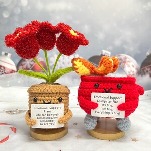 Poupée Au Crochet "Don't Worry, Beer Happy" - Cadeau De Soutien Émotionnel Mignon Et Drôle - Pour Remonter Le Moral