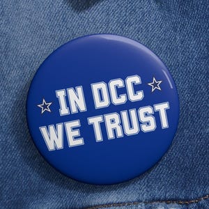 Cowboys Cheerleader Button, Dallas Cheerleader Gift, DCC Game Day Pin, Cowboys Game Day Pin, Just Here for the Cheerleaders, Cheerleader Pin
