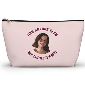 White Lotus Victoria Ratliff Lorazepam Pouch (2 Sizes), Piper No, Tsunami, Buddhism, Lorazepam bag, Parker White Lotus Thailand pouch, Posey