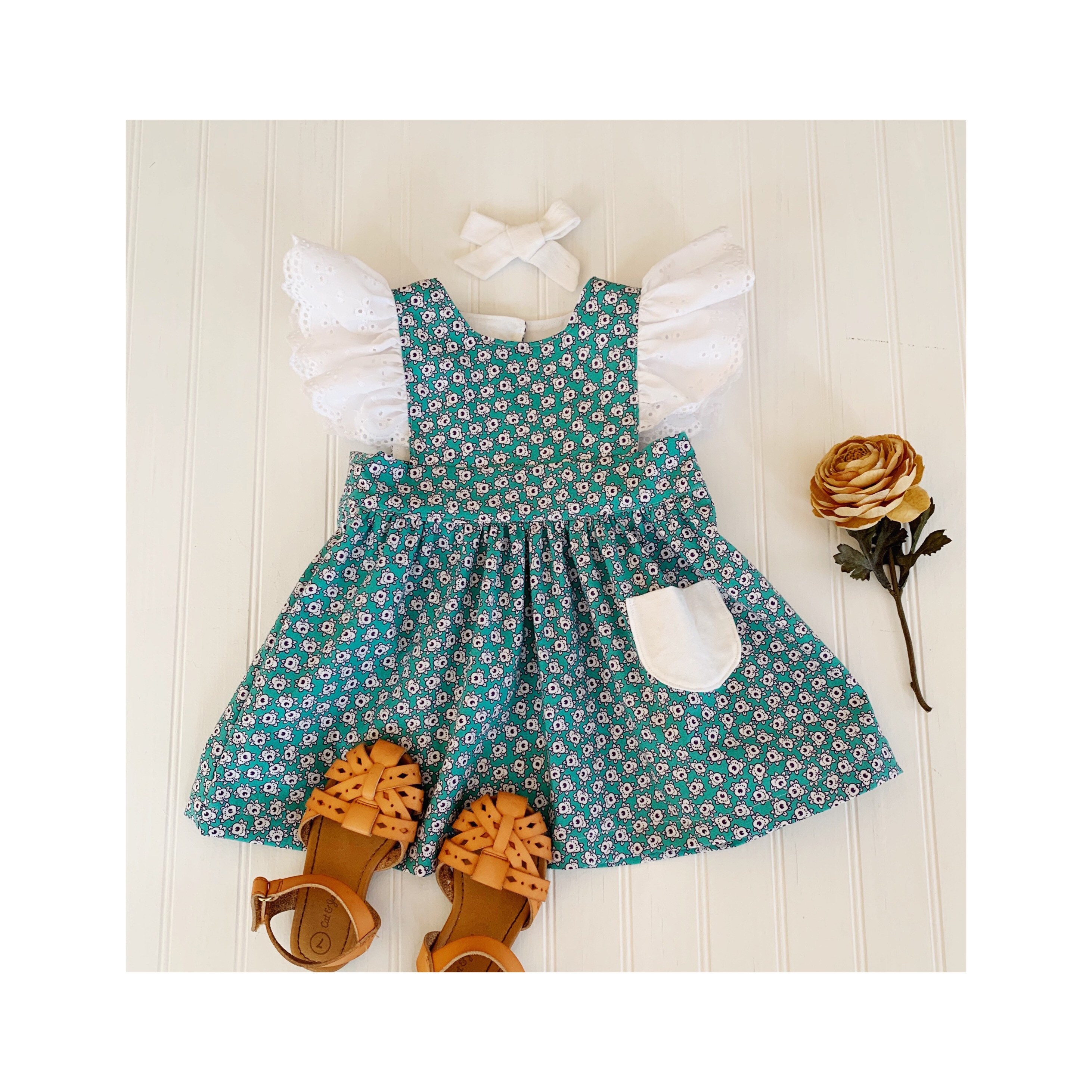pinafore dress size 6