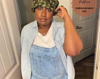 Crochet Bucket Hat PDF Pattern Download