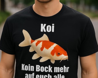 Meme Shirt "Koin Bock" T Shirt Geschenkidee Internet Lustiger Spruch