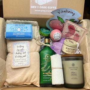 Ultimate Spa Day Gift Box Relax and Restore Gift Set for Mindfulness Relaxation and Wellness Package At-Home Spa Products Self-care Spa Kit