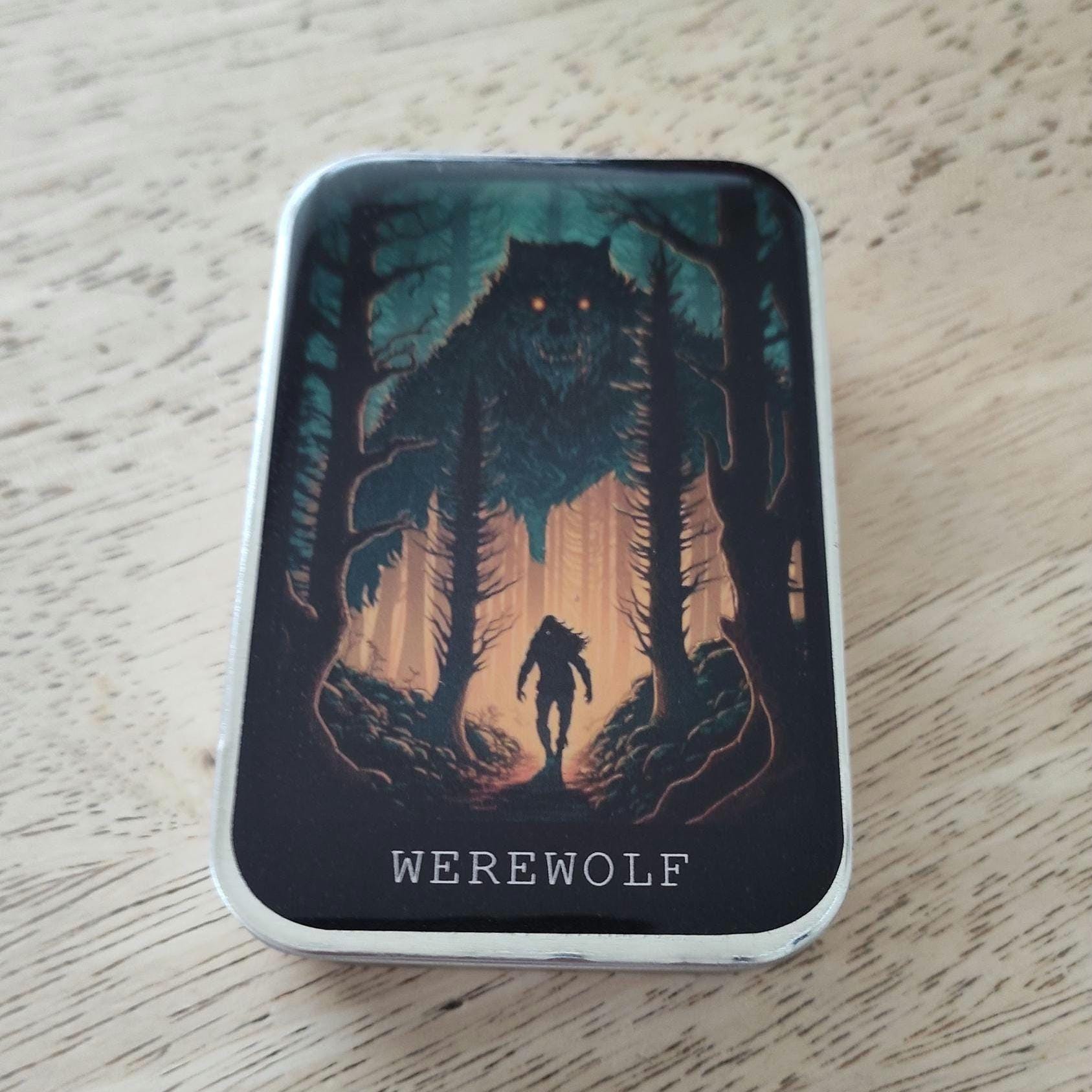 Mtg Deck Box Werewolf - Etsy