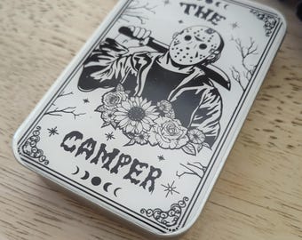 Friday the 13th Jason Notions Tin: Resin-Coated Horror Box