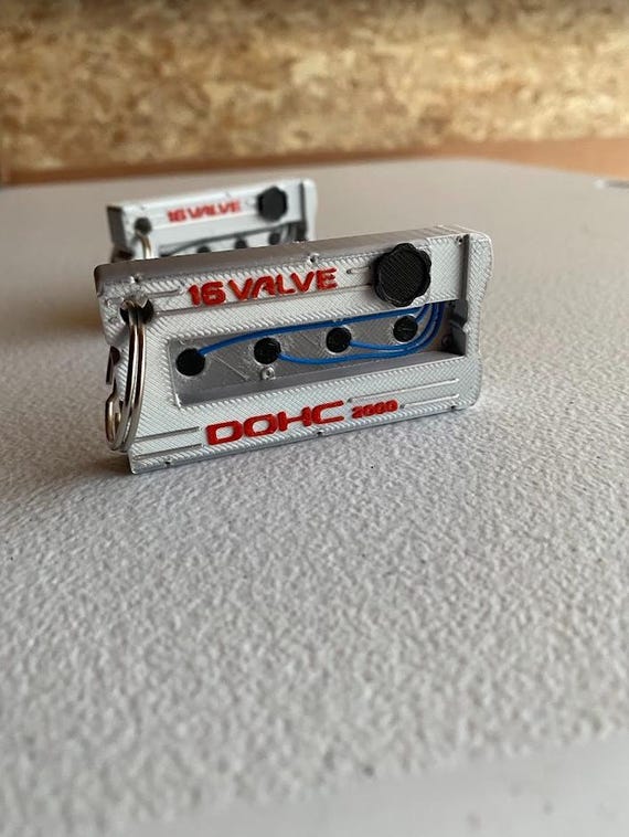 DSM 4G63 Valve Cover Keychain - Eagle Talon / Mitsubishi Eclipse