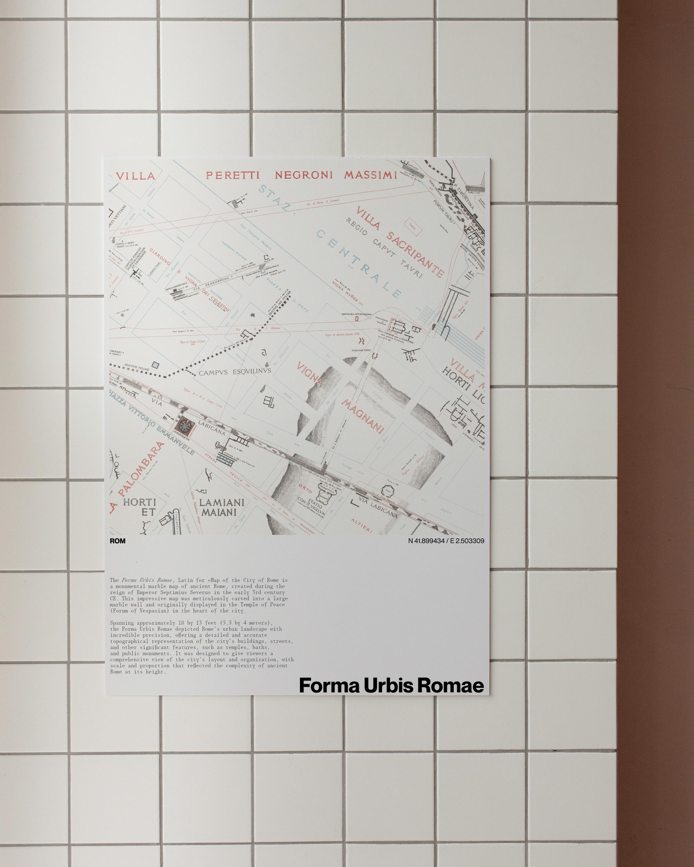 Ancient City of Rome Map – Digital Print – Roman Empire History - Etsy