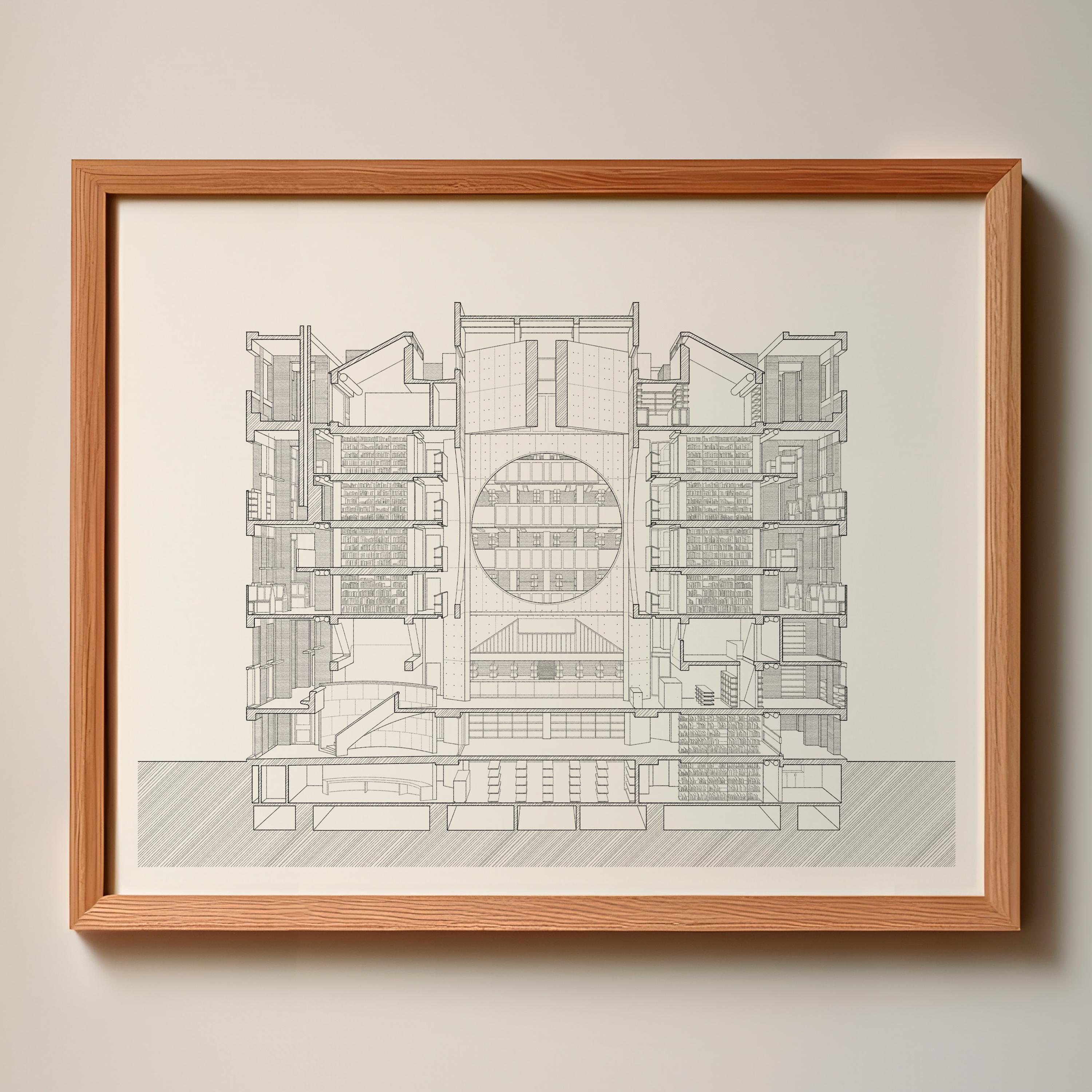 コレクション FH/louis kahn abcdesigne POSTER CALENDAR Louis Kahn - Etsy