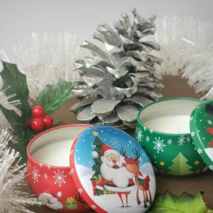 Vela con tarro Navideño