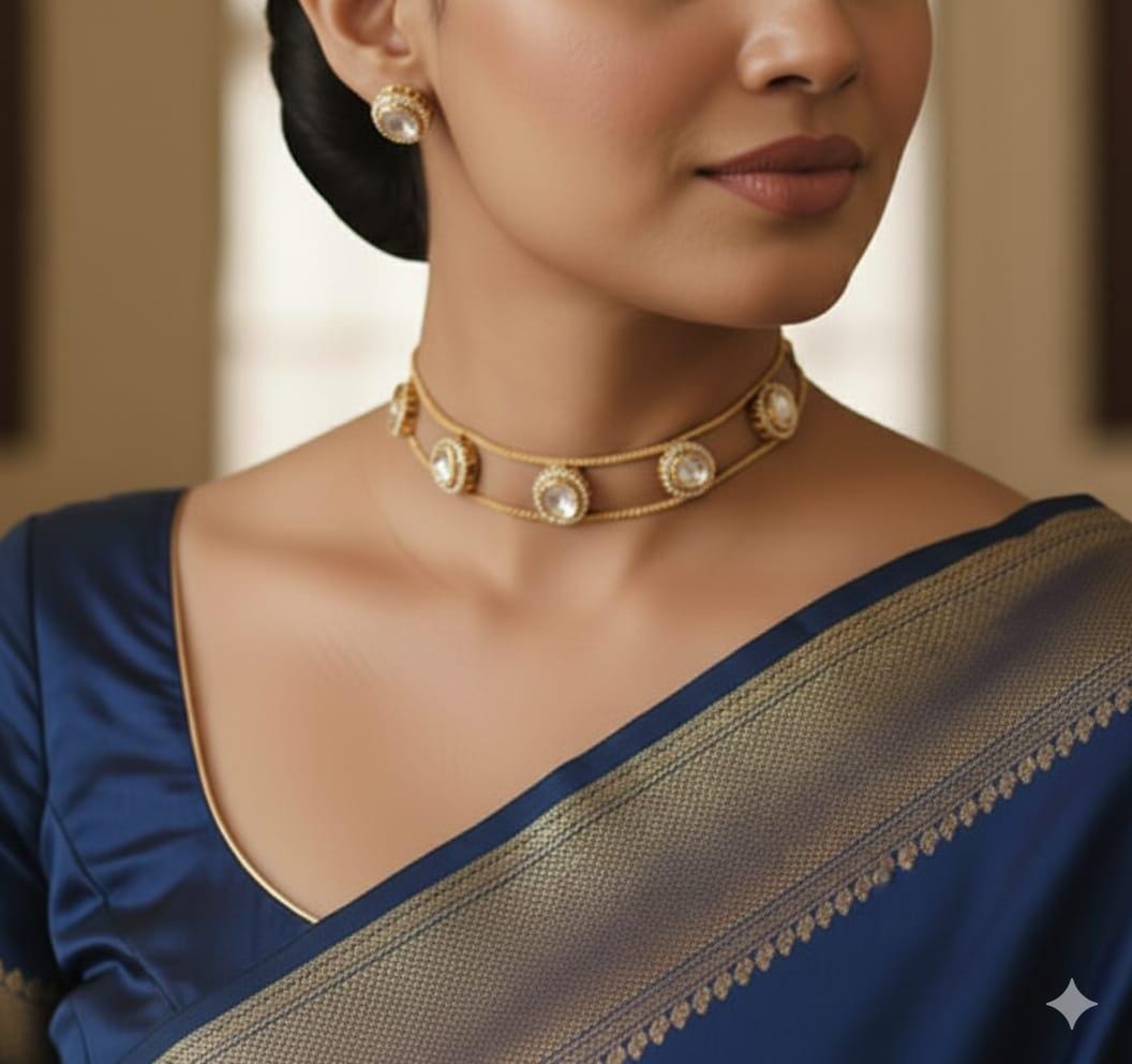 Accessori Moda Indiana Royaltree Set Collana E Orecchini Kundan Stile Indiano Bollywood Placcato Oro – Gioiello Moda Designer Per Matrimoni E Occasioni Collana Kundan Indiana Accessori Moda Indiana Royaltree Set Collana E Orecchini Kundan Stile Indiano Bollywood Placcato Oro – Gioiello Moda Designer Per Matrimoni E Occasioni Collana Kundan Indiana