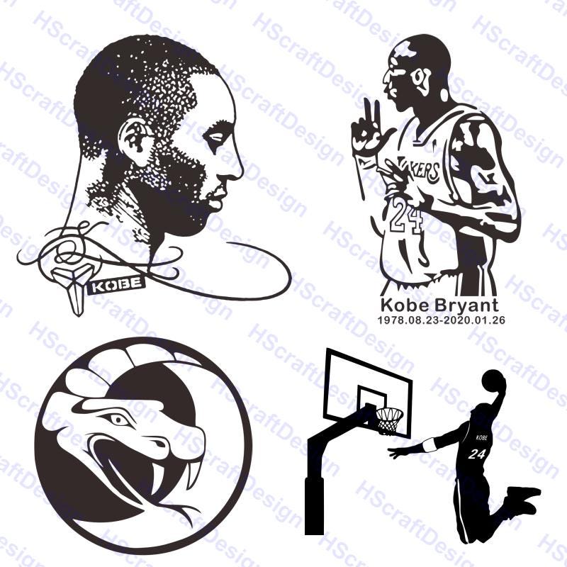 Kobe Stencil - Etsy kobe-stencil-etsy