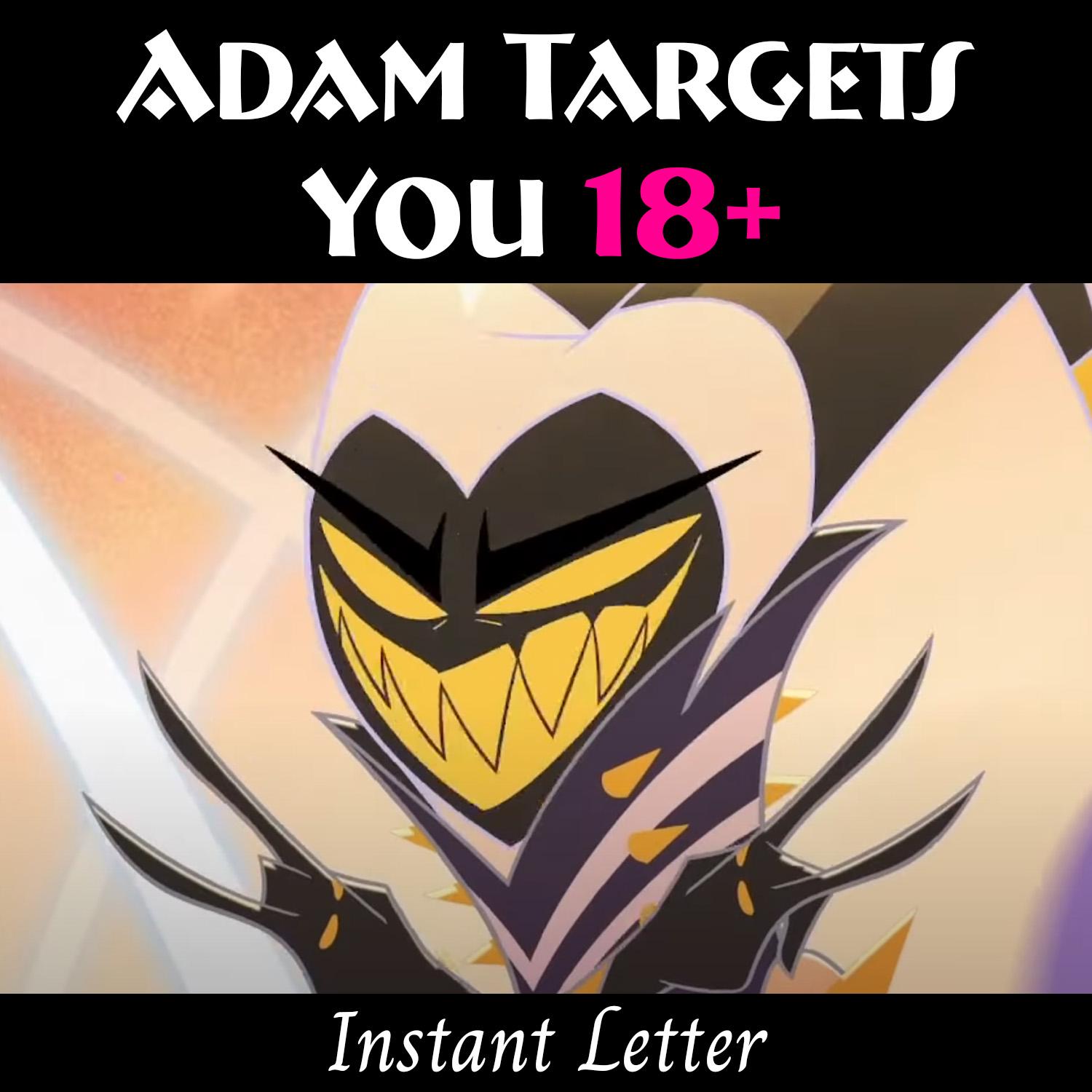 Hazbin Hotel Adam Print - Etsy