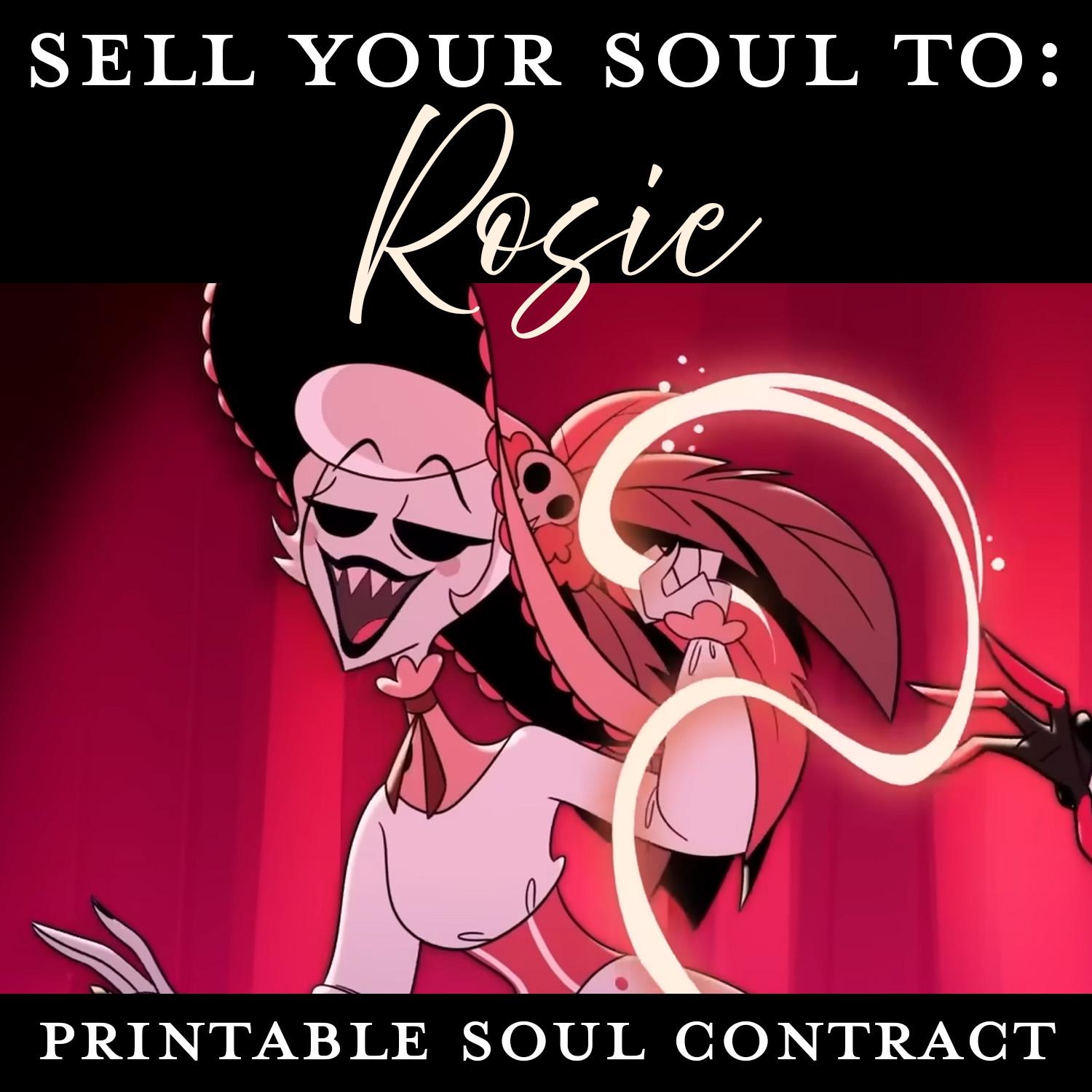 Hazbin Hotel Rosie Print - Etsy