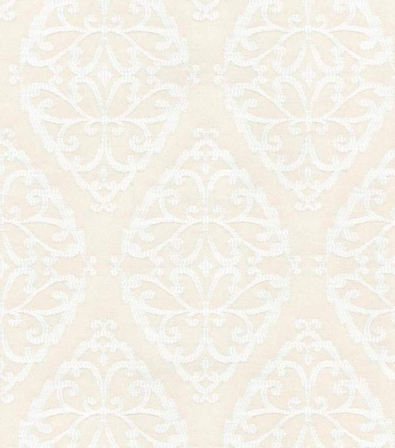 Off White Damask Upholstery Fabric By The Yard Cream Woven Etsy