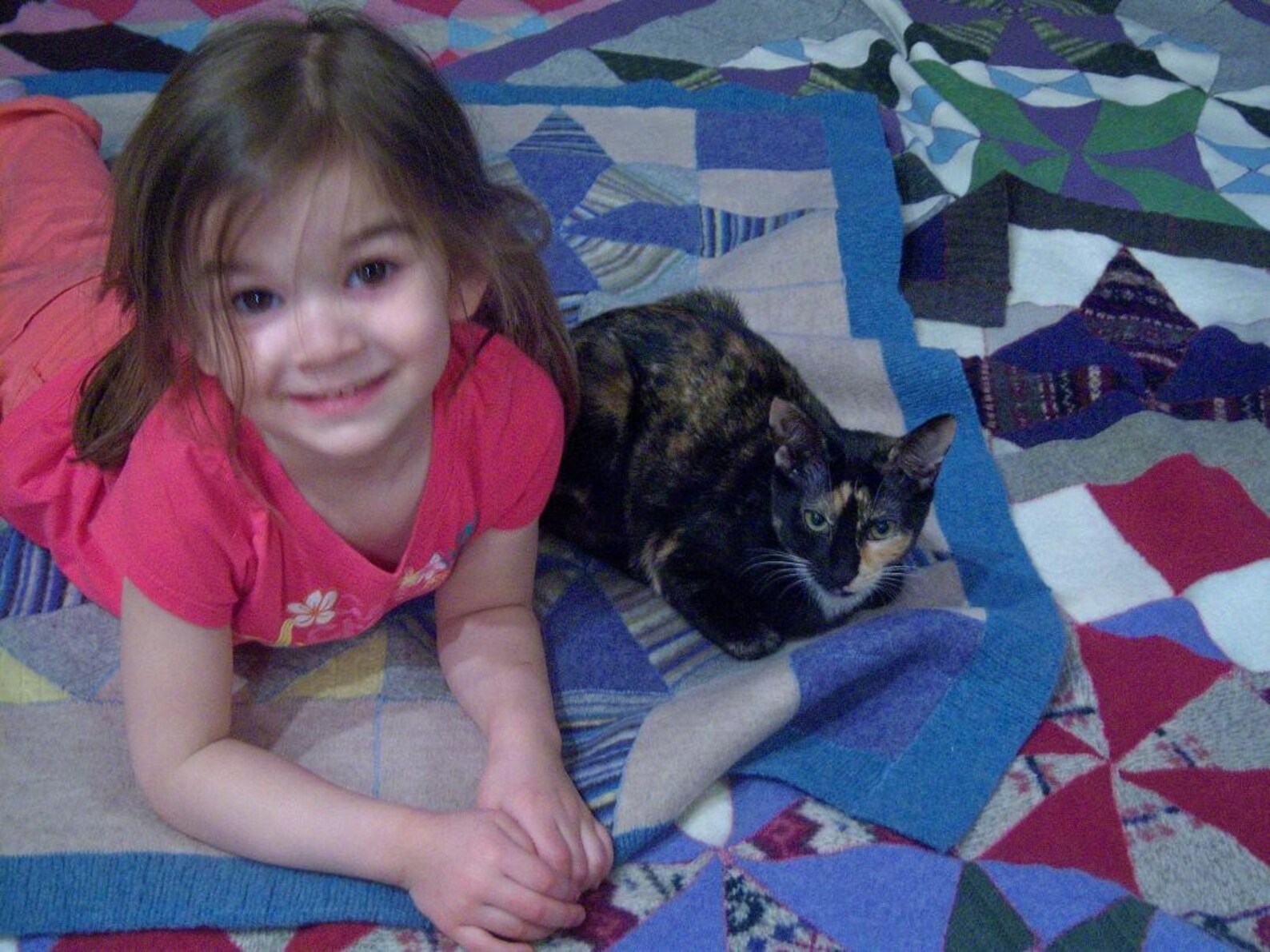 Recycled Wool Lap Baby Blanket/ Kaleidoscope Pattern Etsy