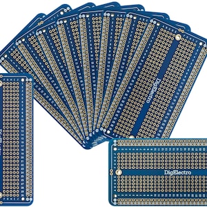 10 placas de prototipos ENIG Gold PCB - Placa de prototipos soldable