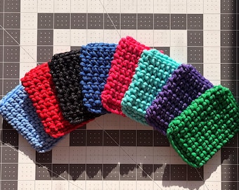 Handgemaakte gehaakte scrubbies