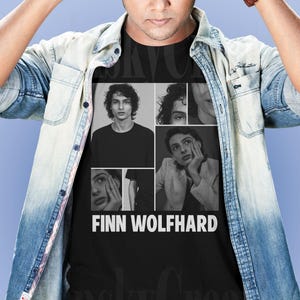 Finn Wolfhard T-shirt, Finn Wolfhard Sweatshirt, Shirt, Fan tees, Unisex Tees, More Colors