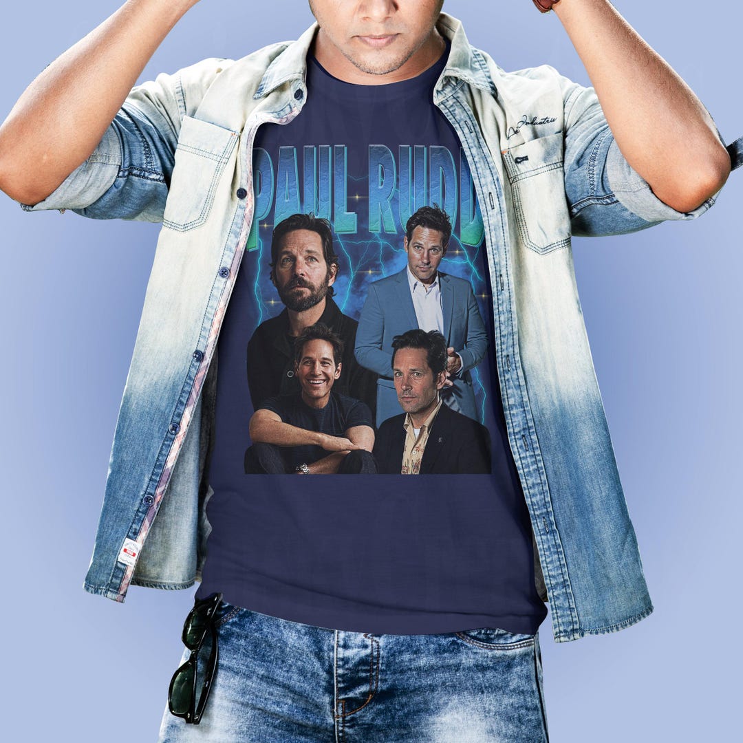 Paul Rudd T-shirt, Paul Rudd Sweatshirt, Shirt, Fan Tees, Unisex Tees ...