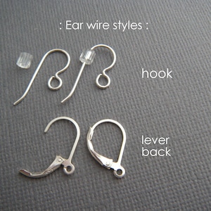 tiny sterling silver dangles hammered circle earrings petite disc everyday sterling jewelry leverback lever back drop latchback latch. 3/8 image 6