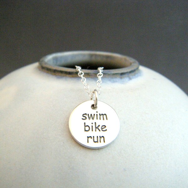Triathlon Jewelry Etsy