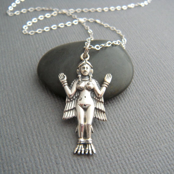 Silver hotsell goddess pendant