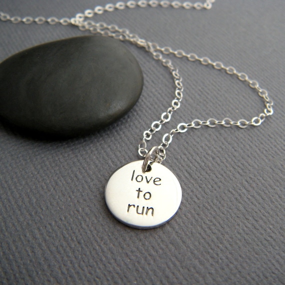 Love to Run  Marathon Charms