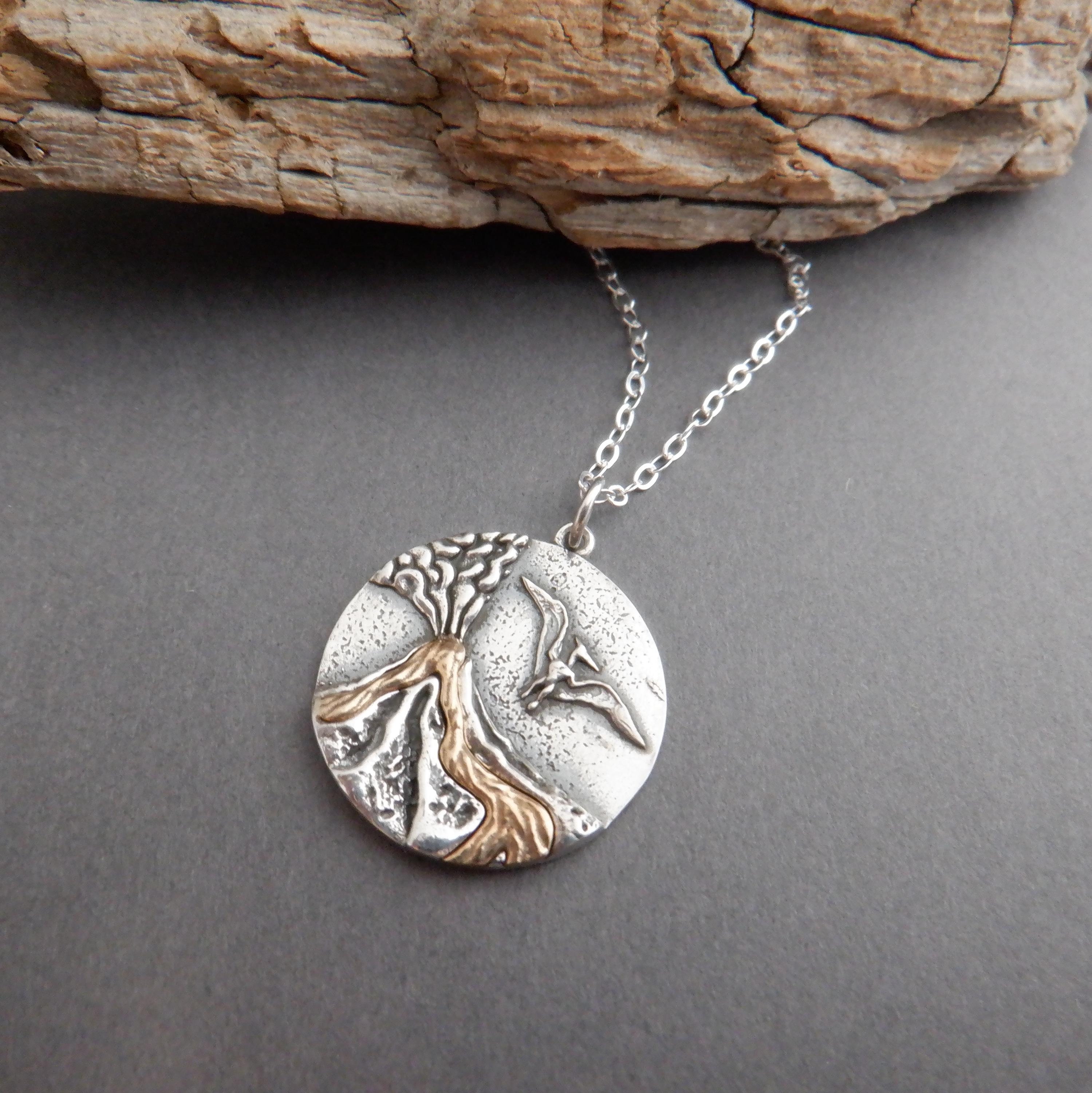 Volcano Charm Necklace