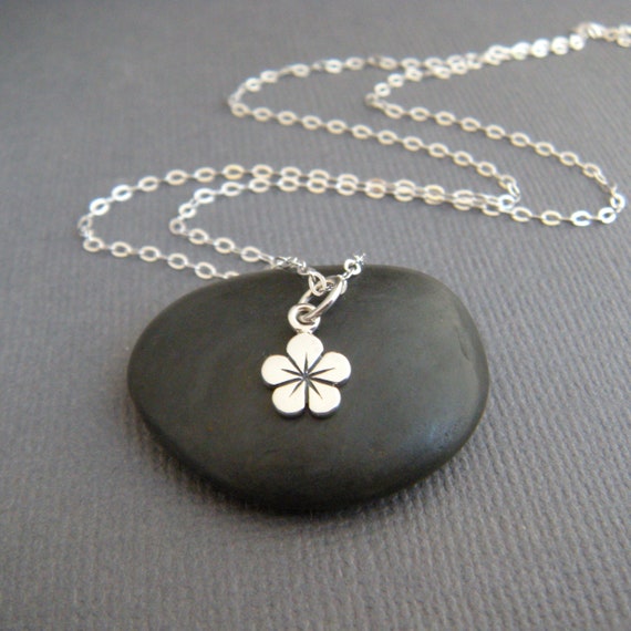 Sterling Silver Tropical Flower 
