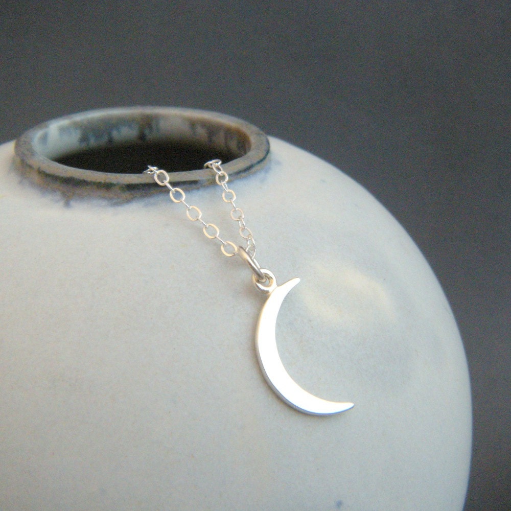 Moon and Star Dainty Charm Necklace for Men in Oxidized Silver, Vintage Crescent  Moon Celestial Coin Necklace to Dad, Unique Men Jewelry - Etsy