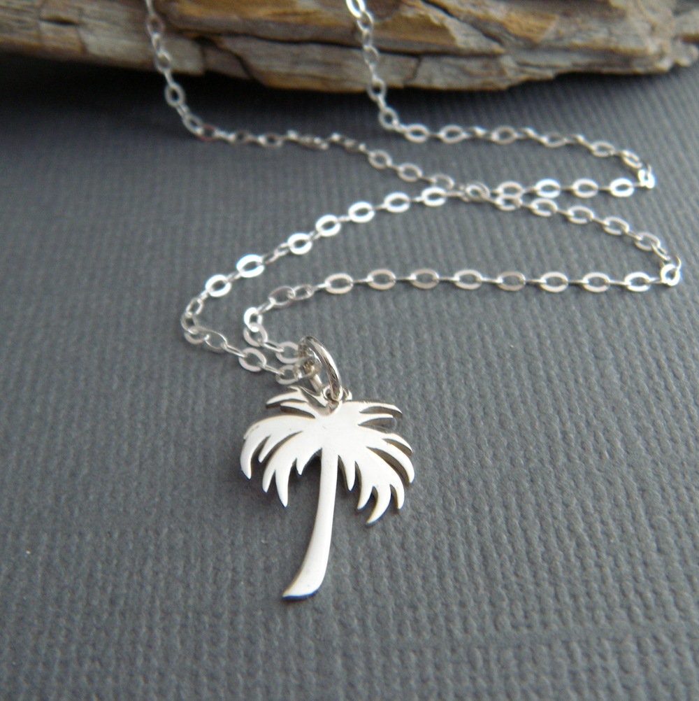 Amazon.com: Amanda Rose Collection Sterling Silver Diamond Palm Tree  Pendant Necklace for Women on an 18 inch Sterling Silver Chain : Clothing,  Shoes & Jewelry