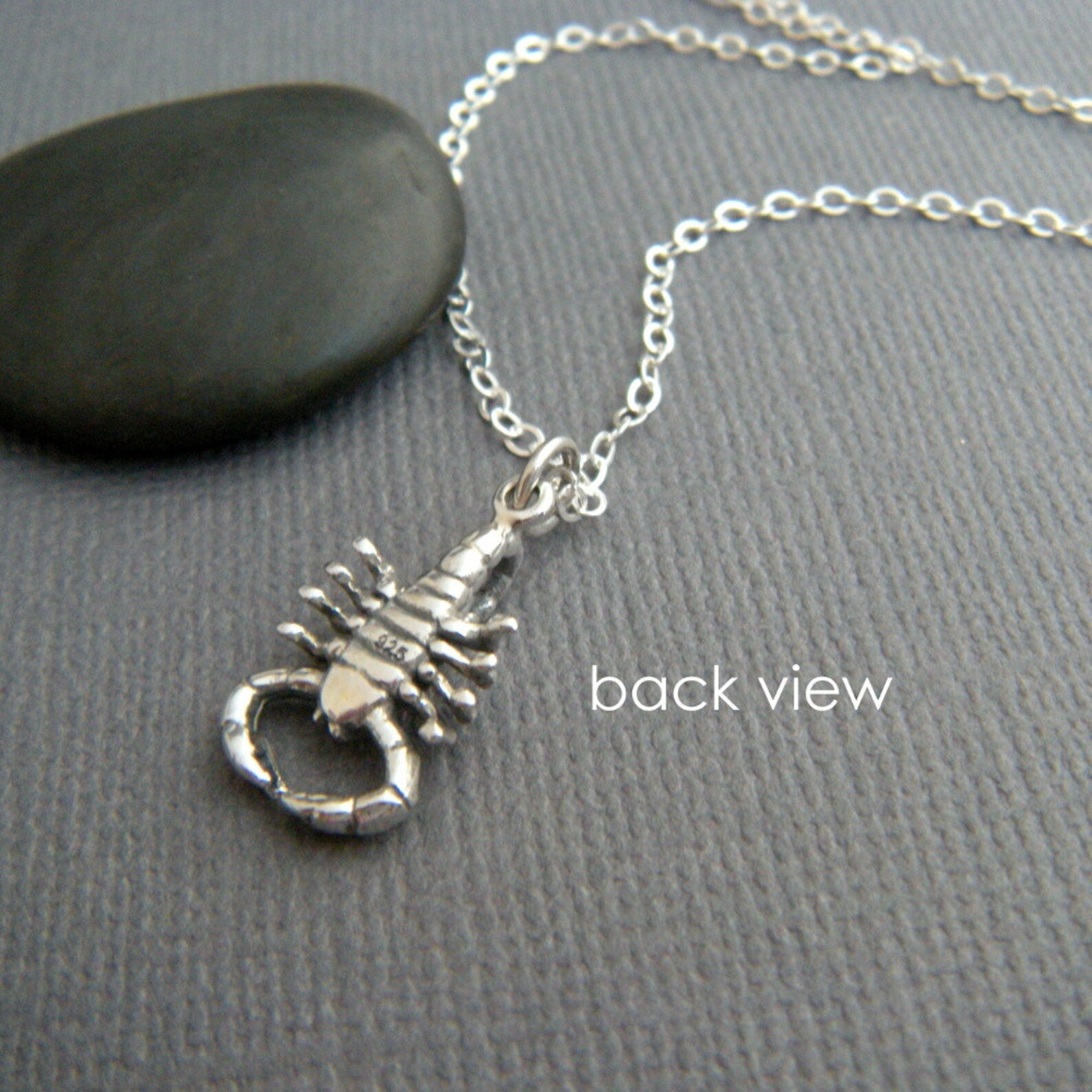Sterling silver scorpion necklace Outlet