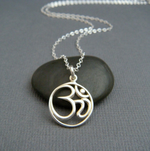 Sterling silver shop yoga jewelry