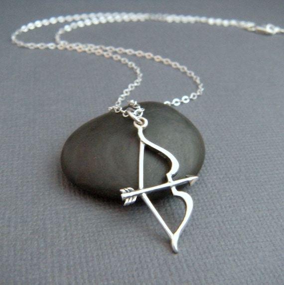 Etsy arrow necklace best sale