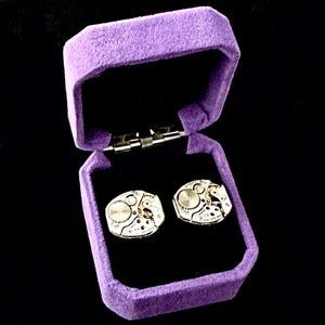 Cufflinks Waltham watch movement - Steampunk - Cufflinks - Cuff Links - Gift for dad