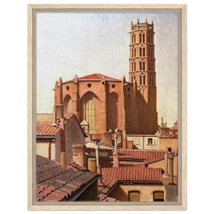 Rachou (Henri)  Apse and Jacobin tower in Toulouse  (undated)