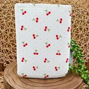 Kindle Sleeve - Red Cherry Coquette Foam Padded Case for Kindle Paperwhite, KOBO, or Gadgets - Perfect Book Lover Gift