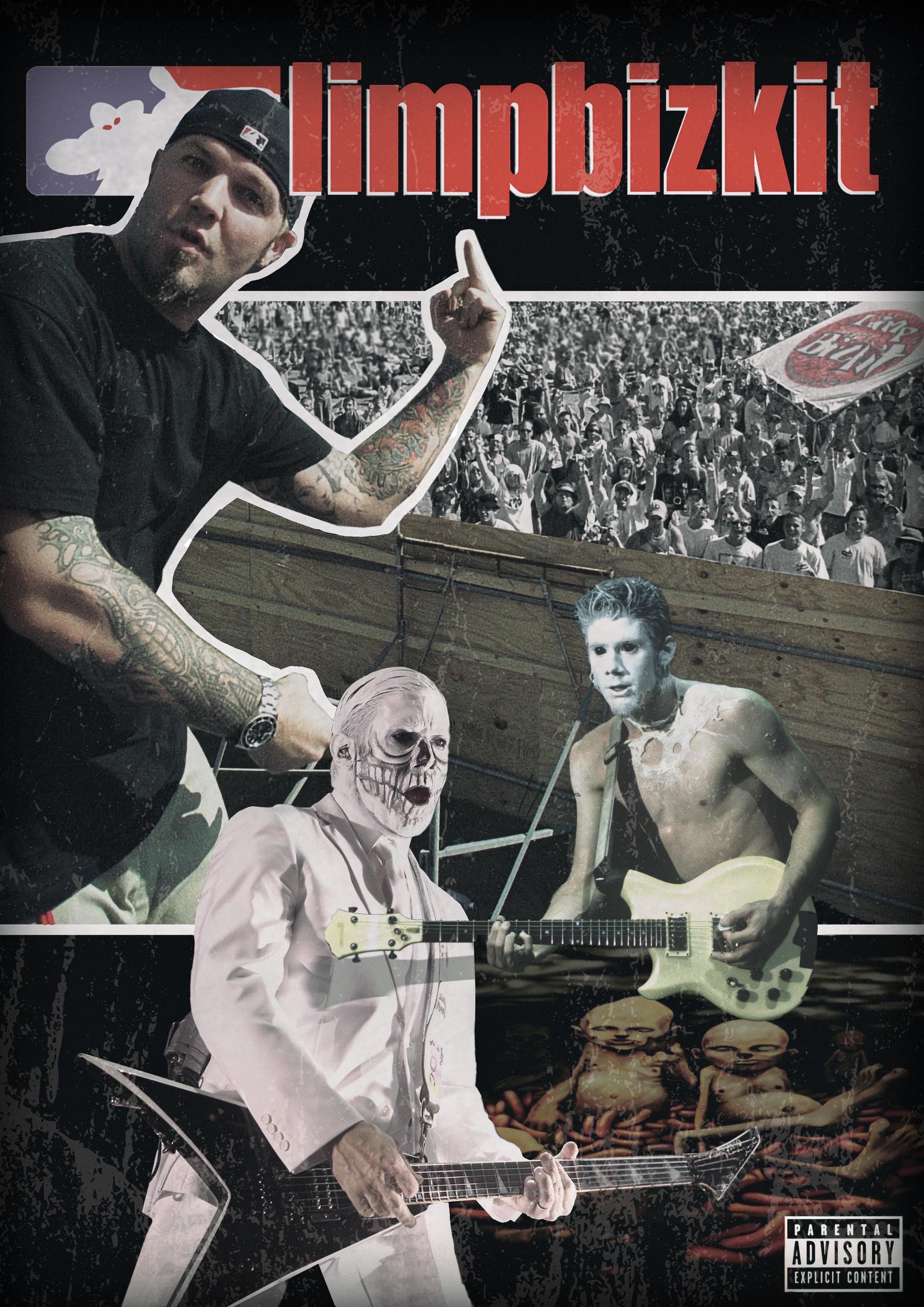 Limp Bizkit Poster • Music Wall Art • Wes Borland • Fred Durst