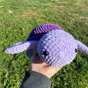 Handmade Crochet Sea Turtle Plushie